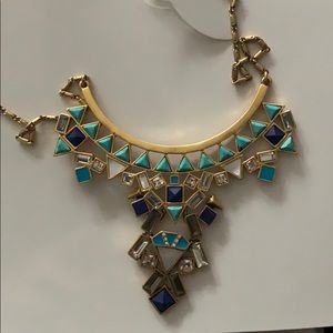 Stone tile necklace